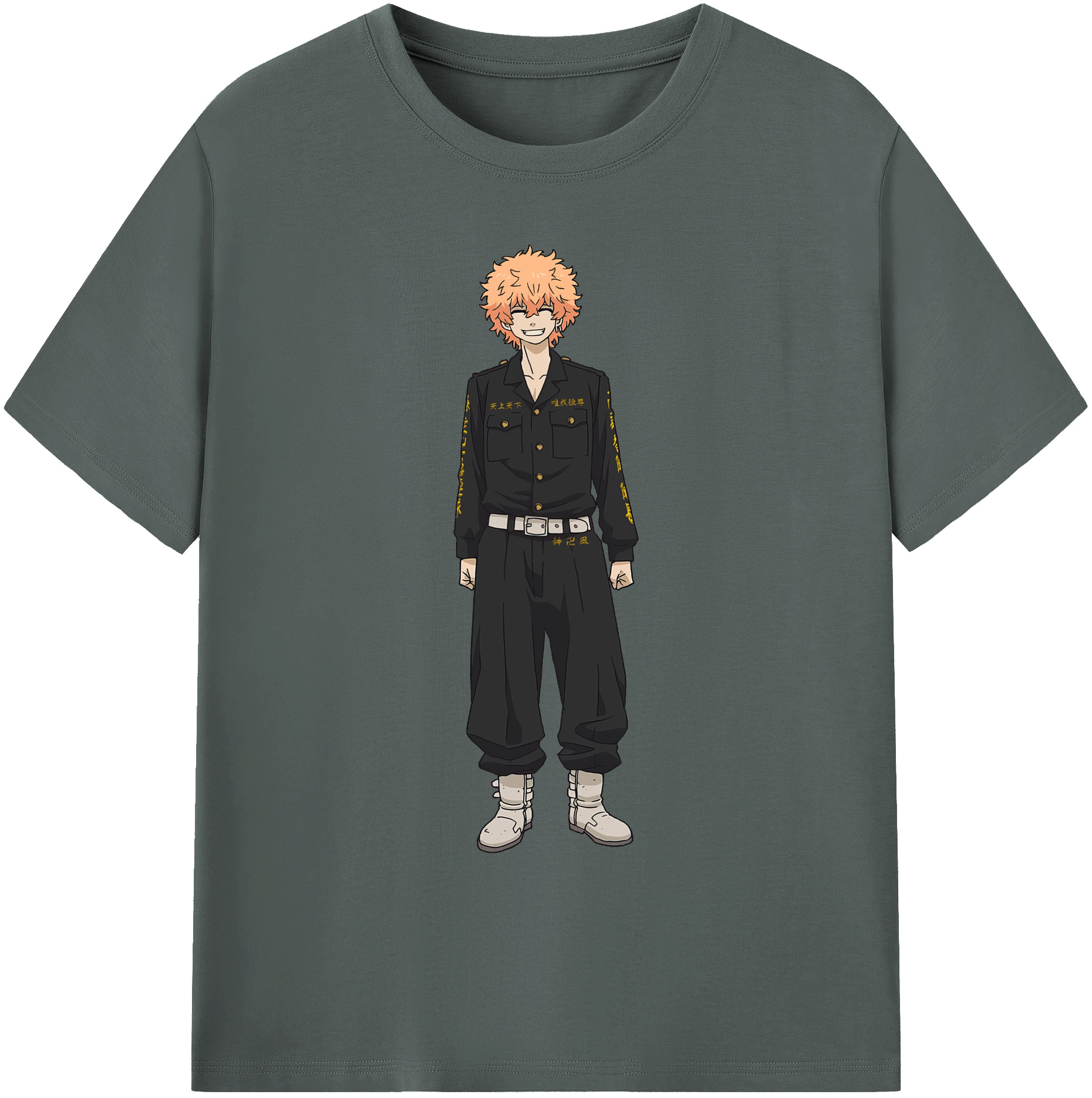 （画像用） 東京リベンジャーズ Tokyo Revengers 綿100％ メンズ半袖Tシャツ｜肌触りやわらか＆通気性